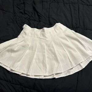 White Tennis Skort